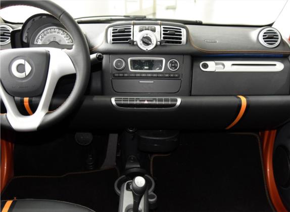 smart fortwo 2015款 1.0 MHD 炫闪特别版 中控类   中控台