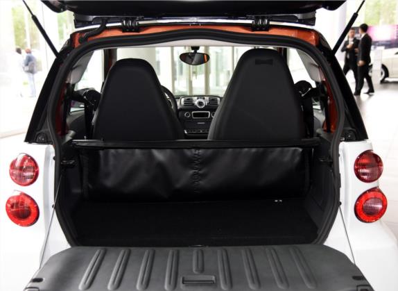smart fortwo 2015款 1.0 MHD 炫闪特别版 车厢座椅   后备厢