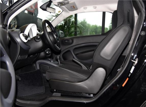 smart fortwo 2015款 1.0L 52千瓦硬顶灵动版 车厢座椅   前排空间