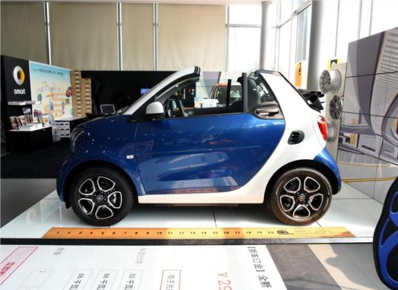 smart fortwo 2016款 0.9T 66千瓦敞篷先锋版 外观   正侧