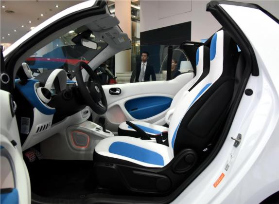 smart fortwo 2016款 0.9T 66千瓦敞篷极致版 车厢座椅   前排空间
