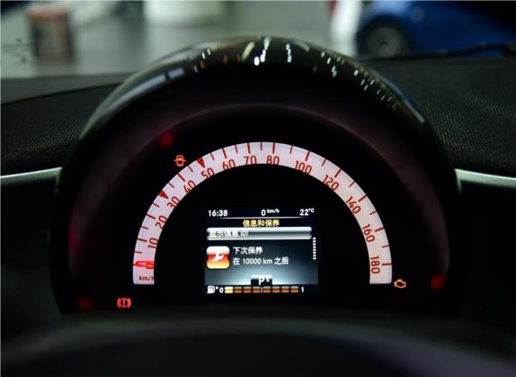smart fortwo 2016款 1.0L 灰行侠特别版 中控类   仪表盘