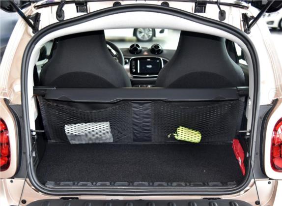 smart fortwo 2018款 0.9T 66千瓦耀金特别版 国V 车厢座椅   后备厢