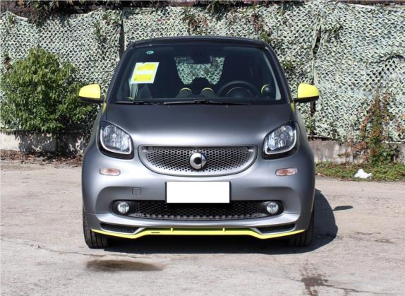 smart fortwo 2018款 0.9T 66千瓦硬顶耀目灰特别版 国V 外观   正前