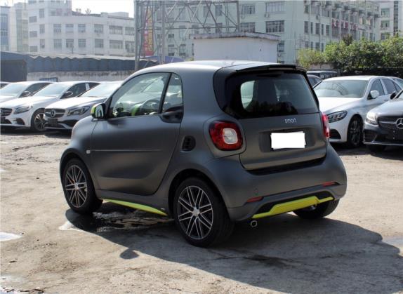 smart fortwo 2018款 0.9T 66千瓦硬顶耀目灰特别版 国V 外观   斜后