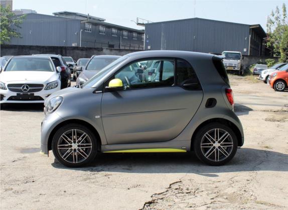 smart fortwo 2018款 0.9T 66千瓦硬顶耀目灰特别版 国V 外观   正侧