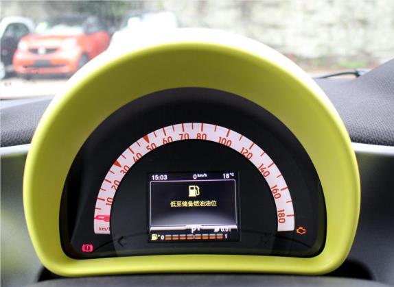 smart fortwo 2018款 0.9T 66千瓦硬顶耀目灰特别版 国V 中控类   仪表盘