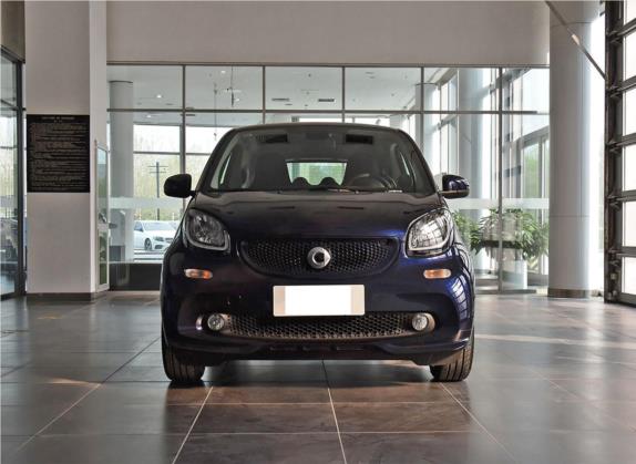 smart fortwo 2019款 0.9T 66千瓦驭风蓝特别版 国V 外观   正前