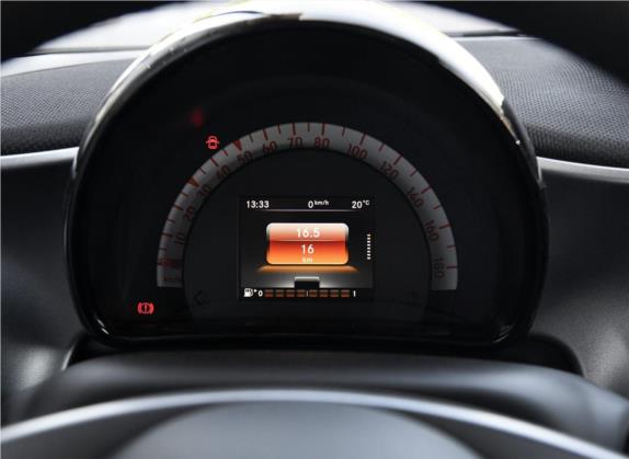 smart fortwo 2019款 0.9T 66千瓦硬顶动擎版 国VI 中控类   仪表盘