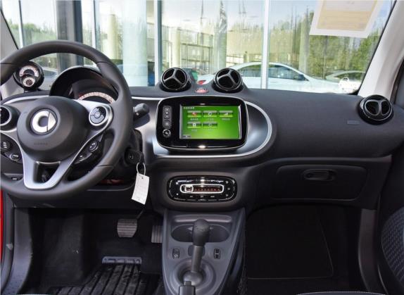 smart fortwo 2019款 0.9T 66千瓦硬顶先锋版 国VI 中控类   中控台