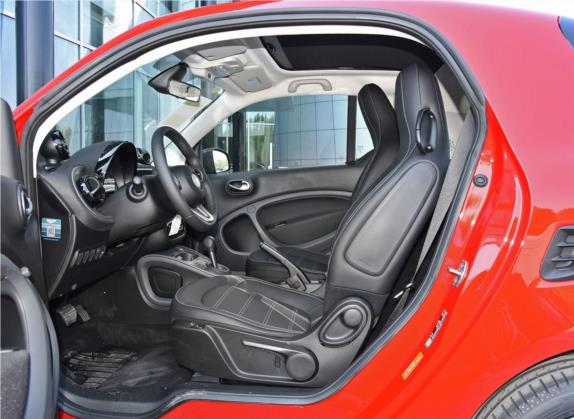 smart fortwo 2019款 0.9T 66千瓦硬顶先锋版 国VI 车厢座椅   前排空间