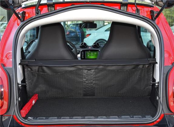 smart fortwo 2019款 0.9T 66千瓦硬顶先锋版 国VI 车厢座椅   后备厢