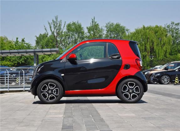 smart fortwo 2019款 0.9T 66千瓦硬顶先锋版 国VI 外观   正侧