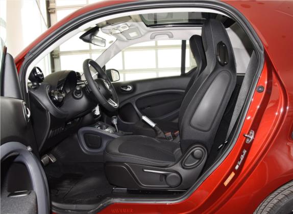 smart fortwo 2019款 0.9T 66千瓦红色瞬间特别版 国VI 车厢座椅   前排空间
