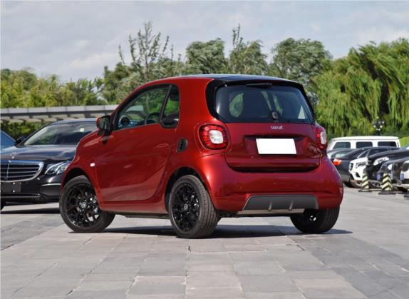 smart fortwo 2019款 0.9T 66千瓦红色瞬间特别版 国VI 外观   斜后