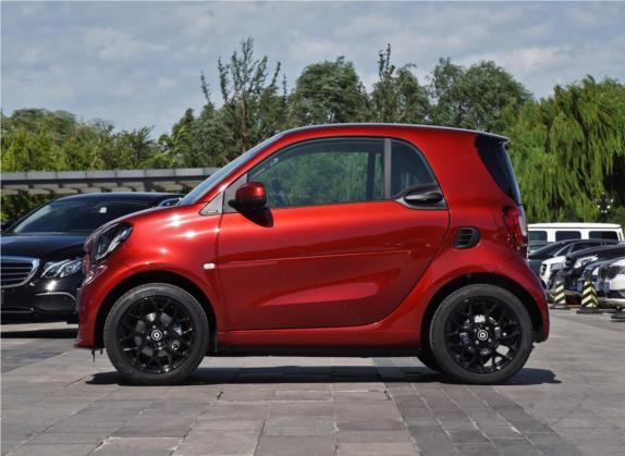 smart fortwo 2019款 0.9T 66千瓦红色瞬间特别版 国VI 外观   正侧