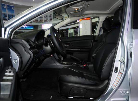 斯巴鲁XV 2012款 2.0i 豪华导航版 车厢座椅   前排空间