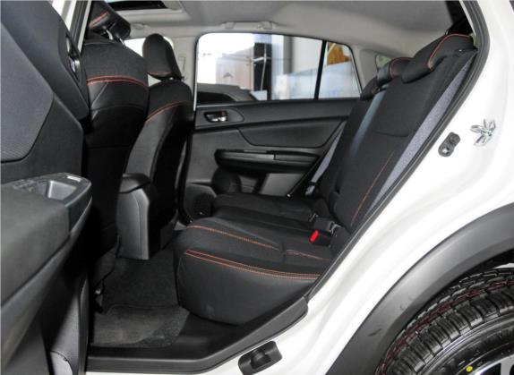 斯巴鲁XV 2014款 2.0i 舒适版 车厢座椅   后排空间