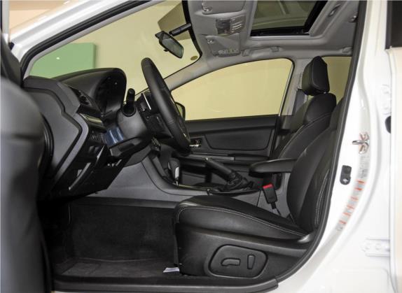 斯巴鲁XV 2014款 2.0i 豪华版 车厢座椅   前排空间