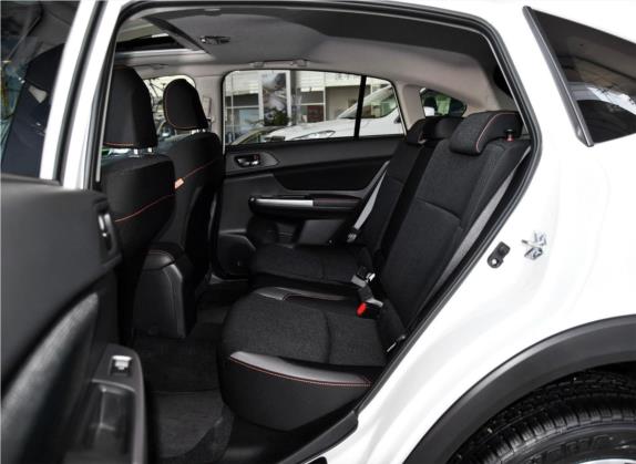 斯巴鲁XV 2016款 2.0i 舒适导航版 车厢座椅   后排空间
