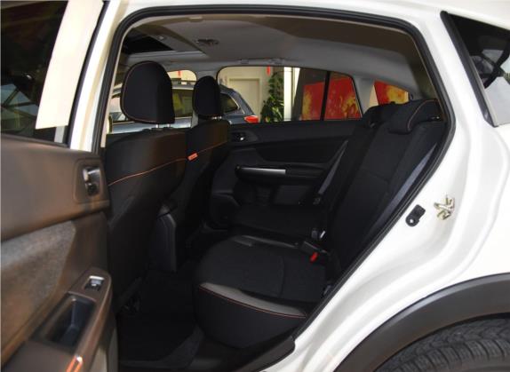 斯巴鲁XV 2017款 2.0i 舒适导航版 车厢座椅   后排空间