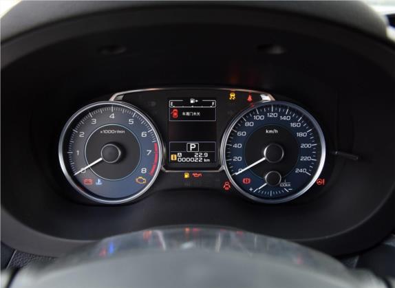斯巴鲁XV 2017款 2.0i 豪华版 中控类   仪表盘