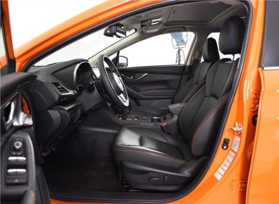 斯巴鲁XV 2018款 2.0i 全驱尊贵版EyeSight 车厢座椅   前排空间