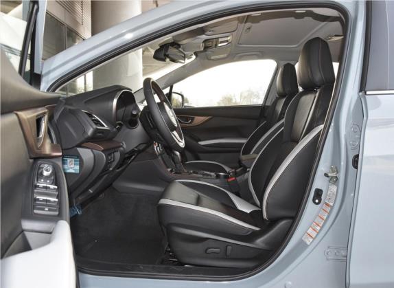 斯巴鲁XV 2019款 2.0i 智擎旗舰版EyeSight 国V 车厢座椅   前排空间