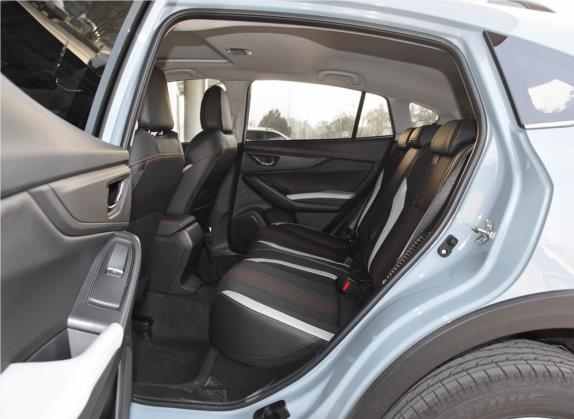 斯巴鲁XV 2019款 2.0i 智擎旗舰版EyeSight 国V 车厢座椅   后排空间