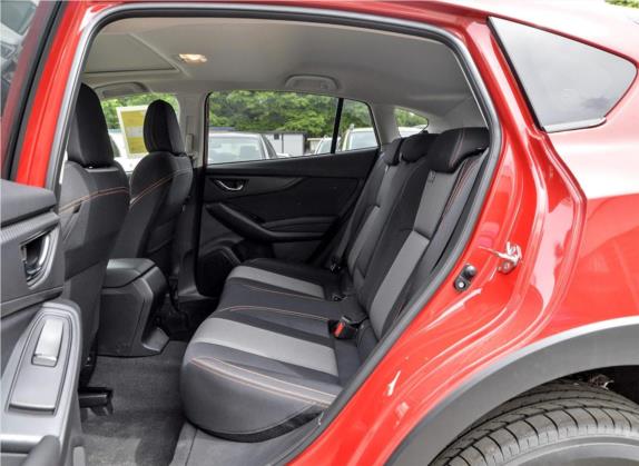 斯巴鲁XV 2019款 2.0i 全驱精英版 国V 车厢座椅   后排空间