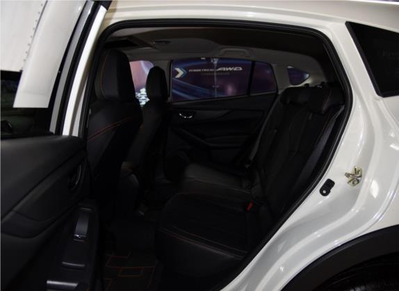 斯巴鲁XV 2019款 2.0i 全驱豪华版EyeSight 国V 车厢座椅   后排空间