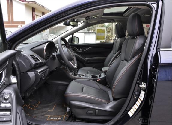 斯巴鲁XV 2019款 2.0i 全驱豪华版EyeSight 国VI 车厢座椅   前排空间