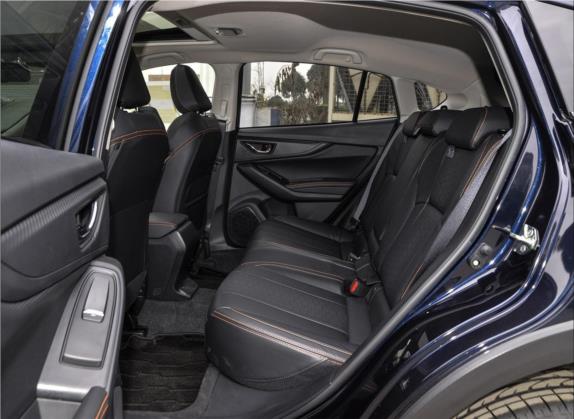 斯巴鲁XV 2019款 2.0i 全驱豪华版EyeSight 国VI 车厢座椅   后排空间