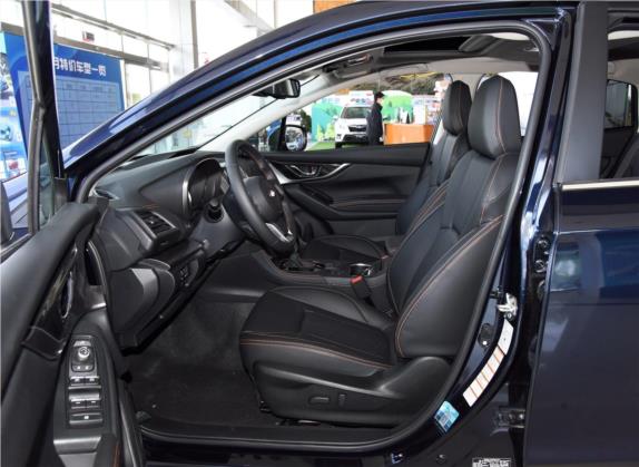 斯巴鲁XV 2020款 2.0i 全驱豪华版EyeSight 车厢座椅   前排空间