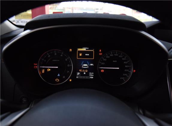 斯巴鲁XV 2020款 2.0i 全驱豪华版EyeSight 中控类   仪表盘
