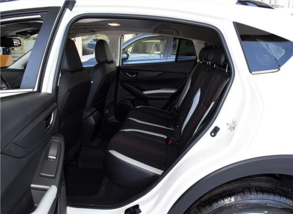 斯巴鲁XV 2020款 2.0i 智擎旗舰版EyeSight 车厢座椅   后排空间