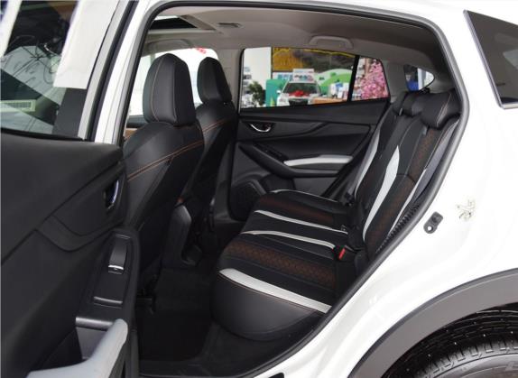 斯巴鲁XV 2020款 改款 2.0i 智擎旗舰版EyeSight 车厢座椅   后排空间