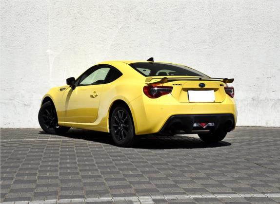 斯巴鲁BRZ 2017款 2.0i 自动type-RS黄色特装版 外观   斜后
