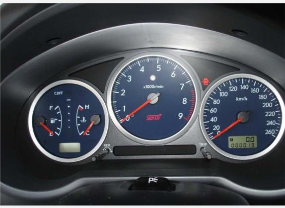 翼豹 2005款 2.0T WRX STi 中控类   仪表盘