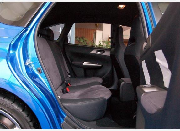 翼豹 2007款 2.5T WRX STi 标准版 车厢座椅   后排空间