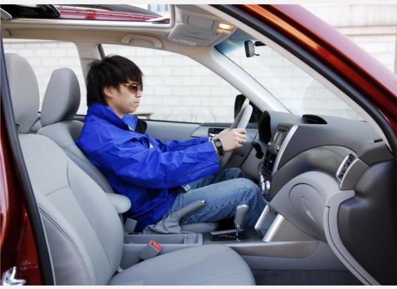 森林人 2008款 2.0XS 自动豪华版 车厢座椅   前排空间