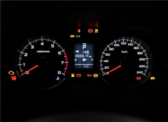 森林人 2013款 2.0T 自动尊贵导航版 中控类   仪表盘