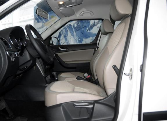 Yeti 2014款 1.4TSI DSG探索版 车厢座椅   前排空间
