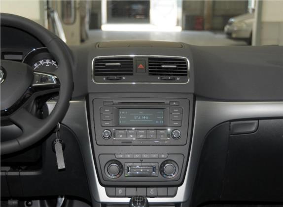 Yeti 2014款 1.4TSI 手动极地版 中控类   中控台