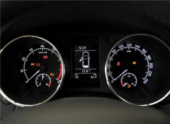 Yeti 2014款 1.4TSI 手动极地版 中控类   仪表盘