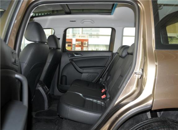 Yeti 2014款 1.4TSI DSG极地版 车厢座椅   后排空间