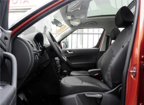 Yeti 2014款 1.4TSI DSG魅影版 车厢座椅   前排空间