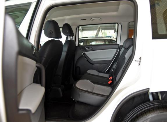 Yeti 2016款 1.4TSI DSG前行版 车厢座椅   后排空间