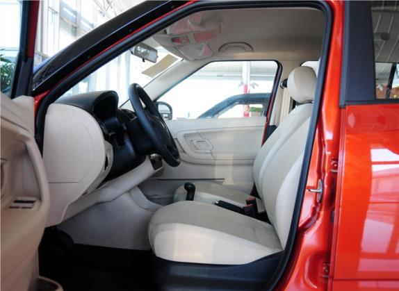 晶锐 2011款 1.4L 手动晶致版 车厢座椅   前排空间