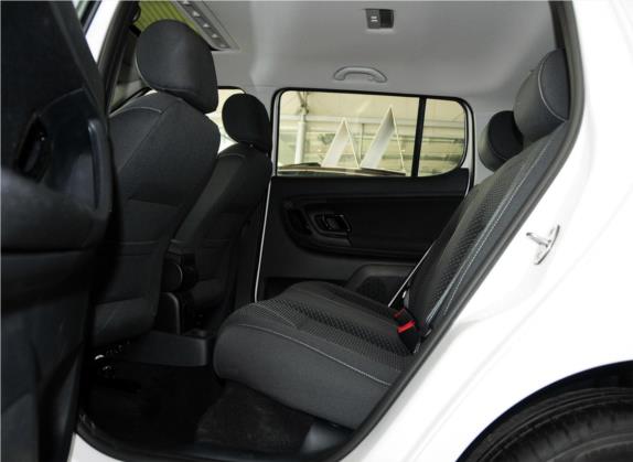 晶锐 2012款 1.6L 手动Sport版 车厢座椅   后排空间